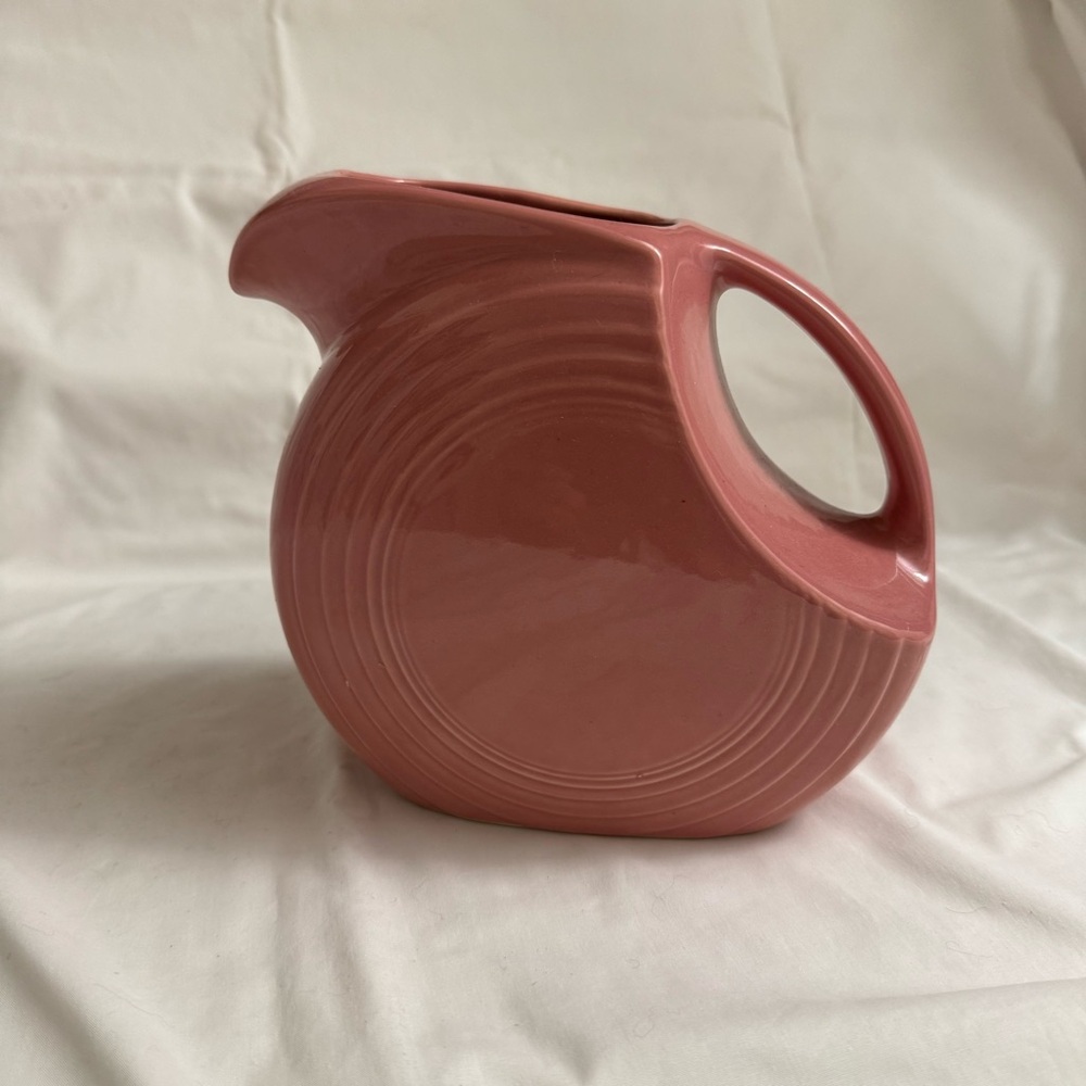 Fiesta Vintage Pink Circle Pitcher